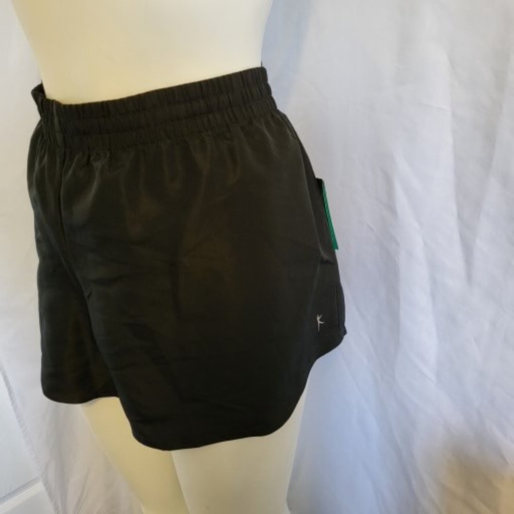 Danskin Polyester Activewear Shorts, Size XL (16-18), Black, NWT - Picture 2 of 8